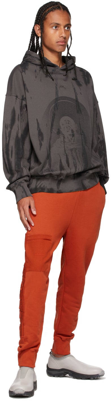A-COLD-WALL* Orange Logo Embroidery Lounge Pants