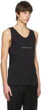 Ã‰tudes Black 'Ã‰tudes Paris' Pippen Tank Top