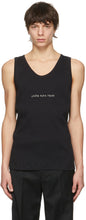Ã‰tudes Black 'Ã‰tudes Paris' Pippen Tank Top - Ã ‰ Tudes Black 'Ã ‰ Tudes Paris' Pippen Débardeur - ÃƒTudes Black 'Ãƒ Tudes Paris'Pippen Tank Top