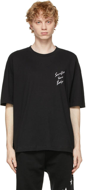 Ã‰tudes Black Roe Ethridge Edition Spirit Sacrifice T-Shirt - T-shirt Sacrifice Esprit Sacrifice Sacrifice Esprit - 검은 루 에스티지 에디션 정신 티셔츠
