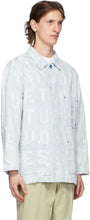 Ã‰tudes Blue Denim Jacquard Excursion Jacket