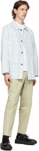 Ã‰tudes Blue Denim Jacquard Excursion Jacket