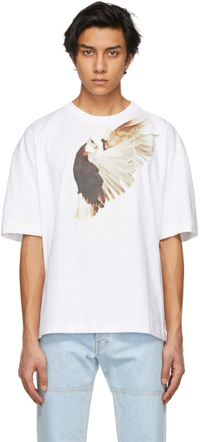 Ã‰tudes White Roe Ethridge Edition Bird T-Shirt - T-shirt oiseaux d'oiseau d'édition d'Ethridge Ã tandes - Ã ‰ 틴 푸스 화이트 루이드 에디션 조류 티셔츠