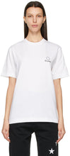 Ã‰tudes White Wonder Logo T-Shirt - T-shirt Blanc Wonder Wonder Logo - þ 님이 엿 같은 흰색 원더 로고 티셔츠