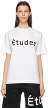 Ã‰tudes White Wonder T-Shirt - T-shirt White Wonder Ã tandes - Ã ‰ 틴 워스 화이트 원더 티셔츠