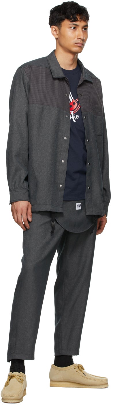 AÃ¯E Grey Twill BNG Trousers