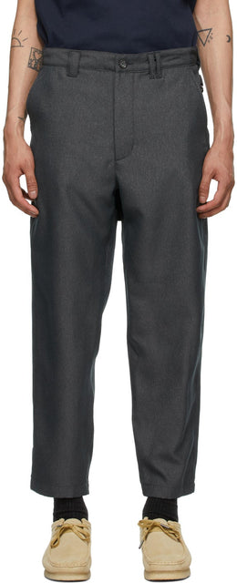 AÃ¯E Grey Twill BNG Trousers - Pantalon BNG Twill gris A - 회색 능직 BNG 바지