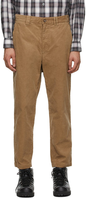 AÃ¯E Khaki Corduroy BNG Trousers - Pantalon BNG CORDUROY AUME KHAKI BNG - AÃ¯e Khaki Corduroy Bng 바지