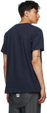 AÃ¯E Navy Printed Pocket T-Shirt