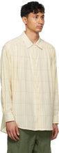 AÃ¯E Yellow Check Painter's Shirt