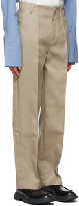 ADER error Beige Pyden Trousers