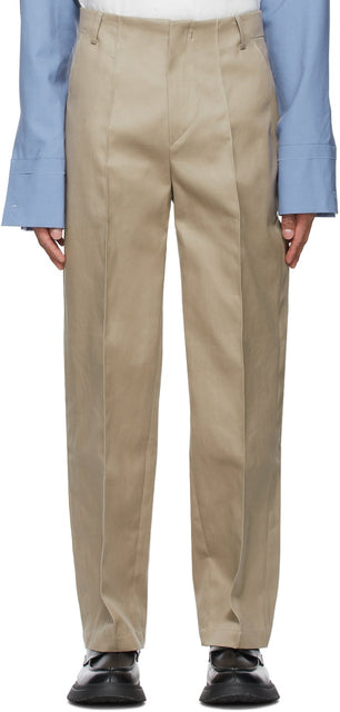 ADER error Beige Pyden Trousers - ADER Erreur Pantalon Pyden Beige - Ader 오류 베이지 Pyden 바지
