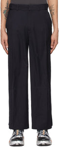 ADER error Black Blang Trousers - ADER ERROR Pantalon Blang Blang - Ader 오류 블랙 블록 바지