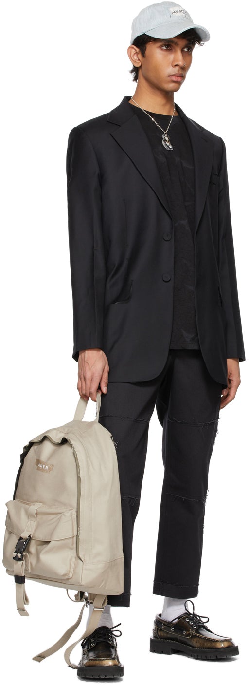 ADER error Black Dafiant T-Shirt