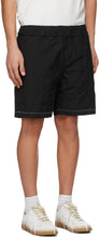 ADER error Black Distressed Shorts