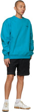 ADER error Black Distressed Shorts
