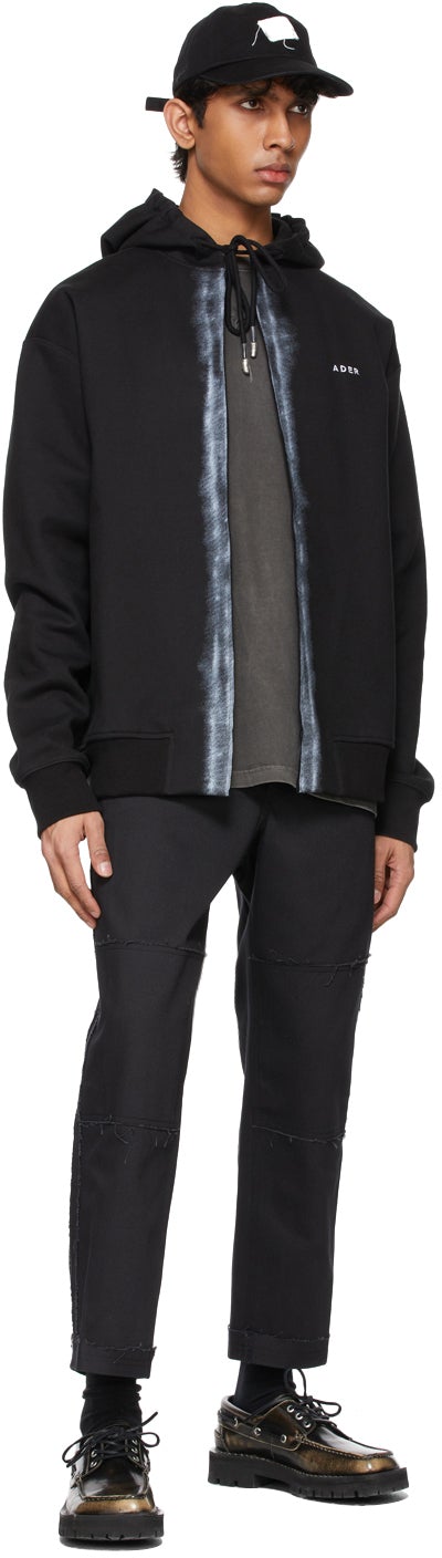 ADER error Black Kerly Trousers
