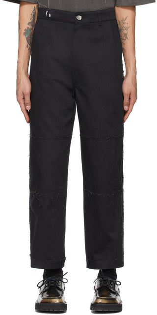 ADER error Black Kerly Trousers - ADER Erreur Pantalon Kerly Black - Ader 오류 검은 kerly 바지