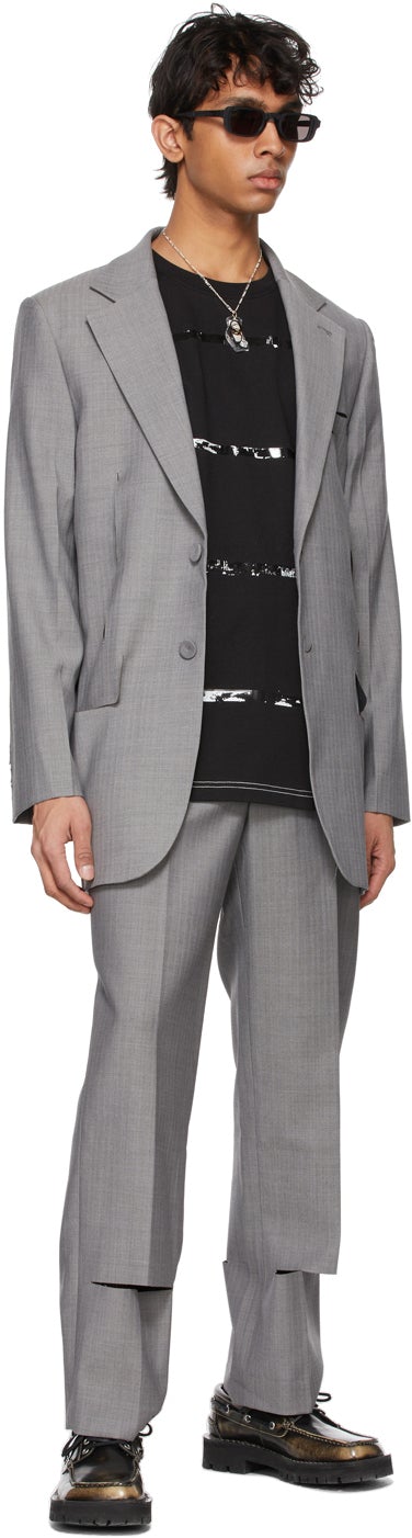 ADER error Black Tape T-Shirt