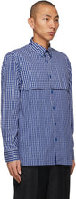 ADER error Blue Check Shirt