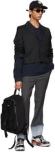 ADER error Grey Wool Pollution Trousers