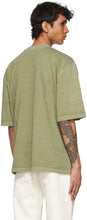 ADER error Khaki Needle Logo T-Shirt