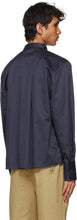 ADER error Navy Croll Shirt