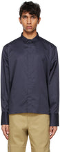 ADER error Navy Croll Shirt - Chemise de croll de la marine d'erreur - Ader 오류 해군 Croll Shirt.
