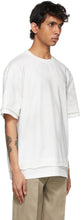 ADER error White Needle Logo Layered T-Shirt