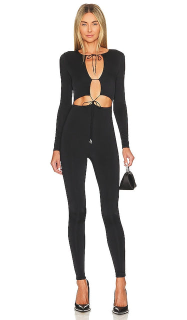 AFRM Joshua Jumpsuit in Black Afrm Joshua Suit en noir 阿夫姆·约书亚（Afrm Joshua）穿着黑色