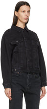 AGOLDE Black Denim Charli Jacket