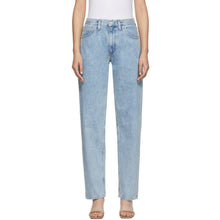 AGOLDE Blue Baggy Mid Rise Pleated Oversized Jeans