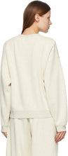 AGOLDE Off-White Nolan Drop Shoulder Sweatshirt