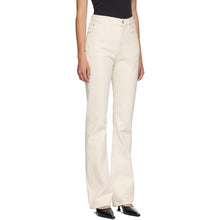 AGOLDE Off-White Vintage High Rise Flare Jeans