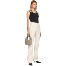 AGOLDE Off-White Vintage High Rise Flare Jeans - Jean anti-fusée de haute hauteur d'Agolde blanc cassé - agolde 오프 화이트 빈티지 고층 플레어 청바지