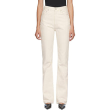 AGOLDE Off-White Vintage High Rise Flare Jeans