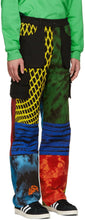 AGR SSENSE Exclusive Multicolor Hand-Printed Cargo Pants