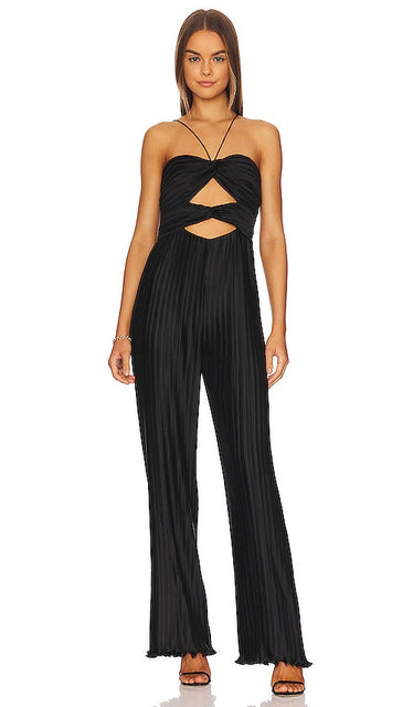 AIIFOS Miriam Jumpsuit in Black Aiifos Miriam Suit en noir Aiifos Miriam连身裤穿着黑色