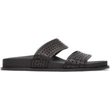 ALAÃA Black Vienne Vague Flat Mules - Alaã une Vienne Black Vienne vague mulets plates - AlaÃ 흑인 비엔날린 모호한 플랫