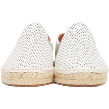 ALAÃA Off-White Micro Vienne Vague Openwork Espadrilles
