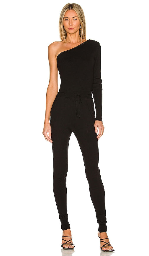ALL THE WAYS Liv Knit Jumpsuit in Black Toutes les façons dont Liv tricot la combinaison en noir liv针织连身裤穿着黑色的所有方式