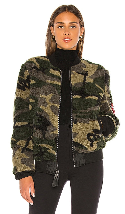ALPHA INDUSTRIES I-2B Sherpa Flight Jacket in Green Alpha Industries I-2B Sherpa Veste de vol en vert Alpha Industries I-2B Sherpa飞行夹克绿色