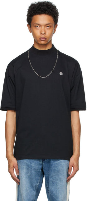 AMBUSH Black Chain T-Shirt - T-shirt de la chaîne noire de l'embuscade - 매복 블랙 체인 티셔츠
