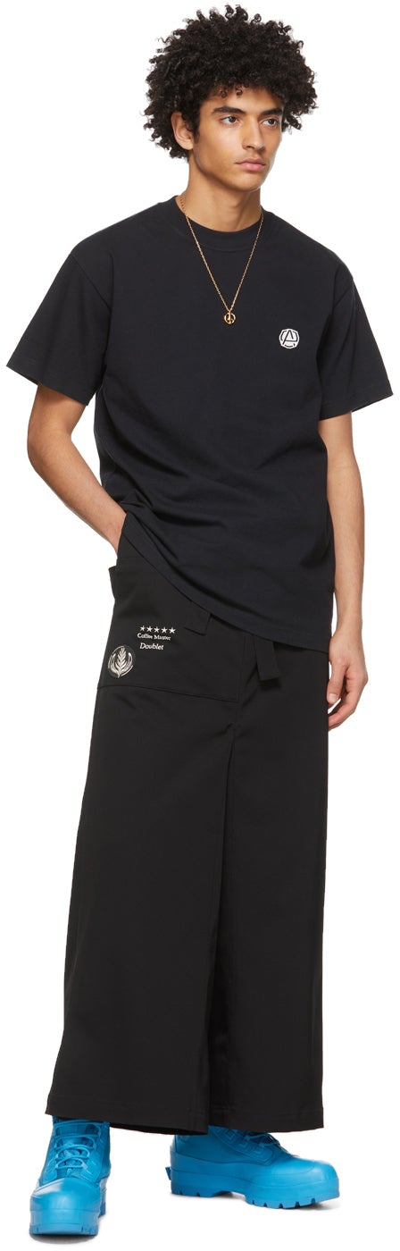 AMBUSH Black Emblem Basic T-Shirt