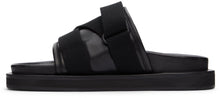 AMBUSH Black Padded Sandals