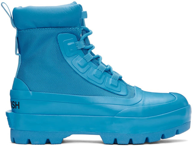 AMBUSH Blue Converse Edition CTAS Duck Ankle Boot - Botte de cheville de canard CTAS de conversation bleue - 매복 블루 대화 에디션 CTAS 오리 발목 부팅