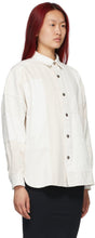 AMBUSH Off-White Denim Patchwork Shirt