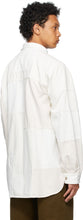 AMBUSH White Denim Patchwork Shirt