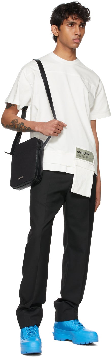 AMBUSH White Packable New Waist Pocket T-Shirt