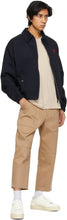 AMI Alexandre Mattiussi Beige Worker Fit Trousers